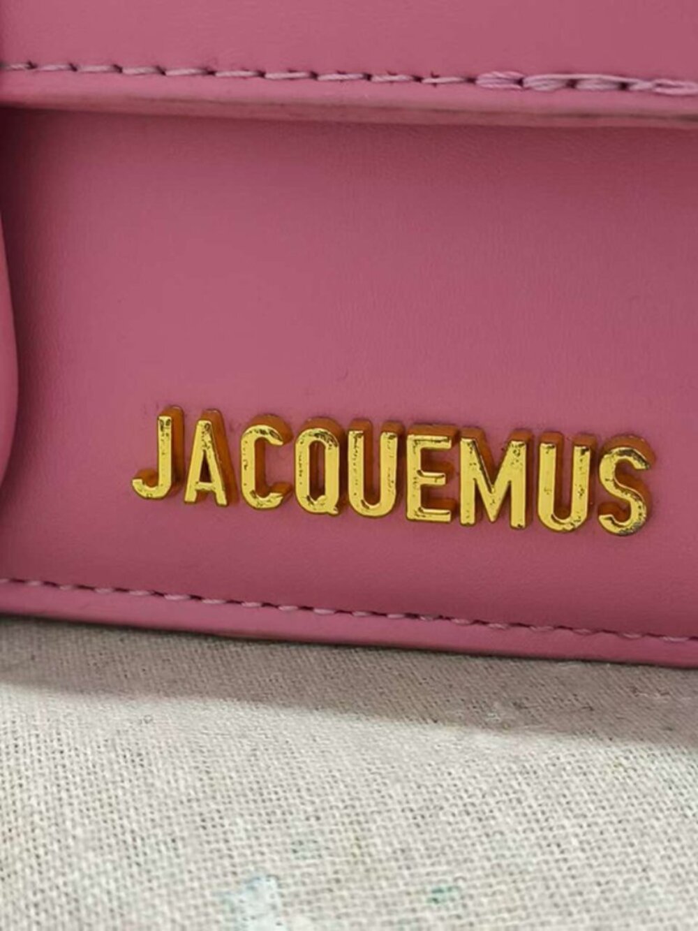 Jacquemus Le Chiquito Pink Leather Tote - Picture 2 of 11